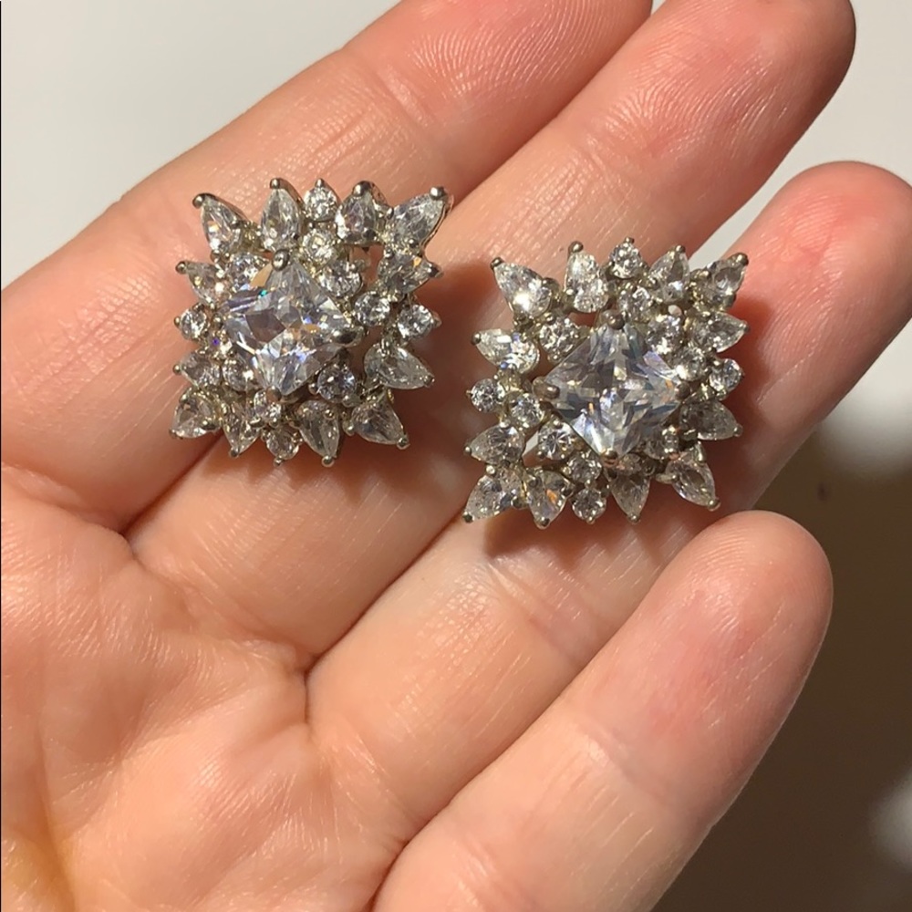 Cubic zirconia earrings